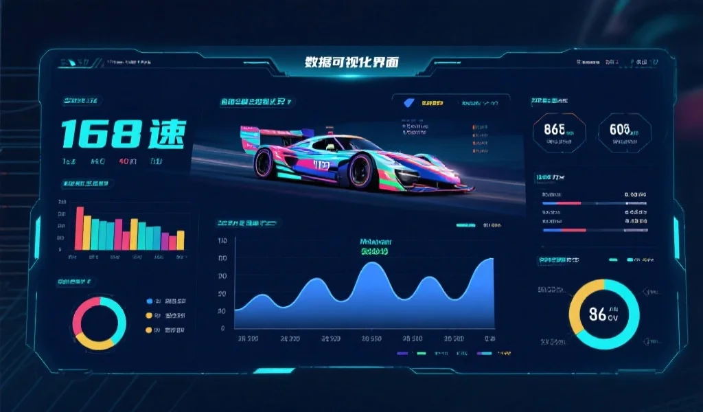 168极速赛车数据可视化工具界面